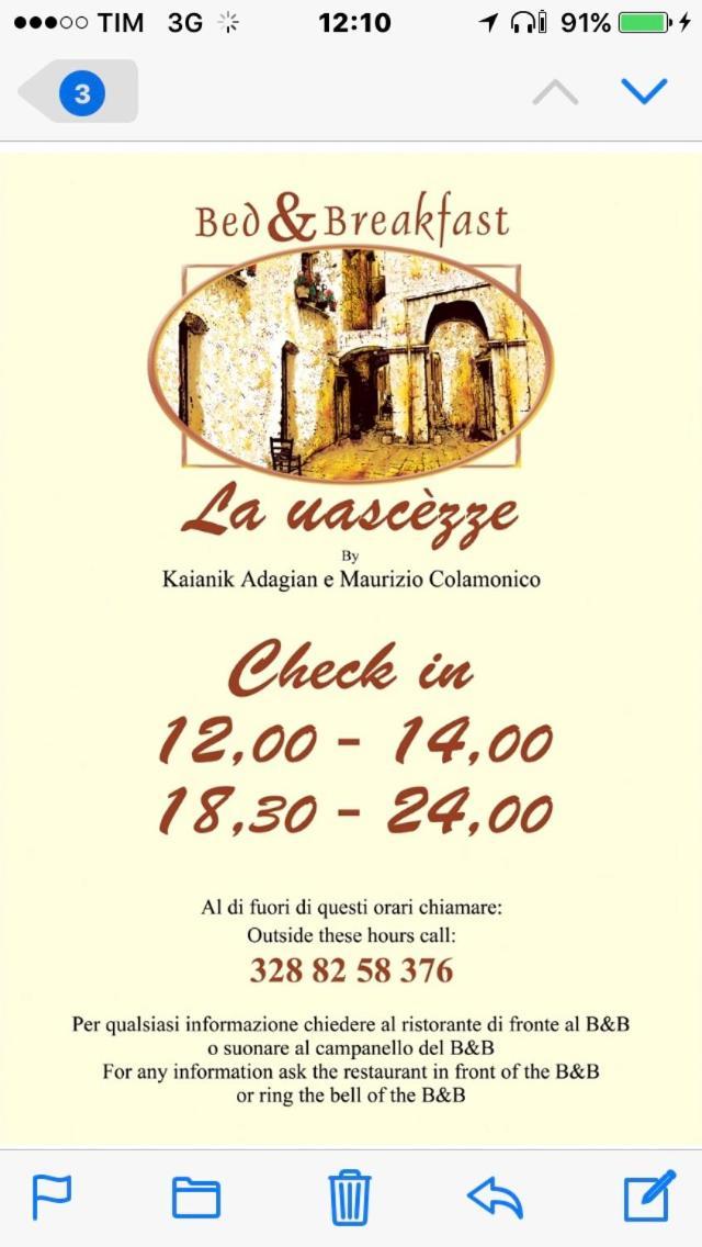 B&B La Uascezze Bari Buitenkant foto